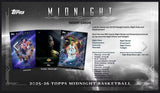 2025-26 Topps Midnight Basketball Hobby Box (30 Jan)