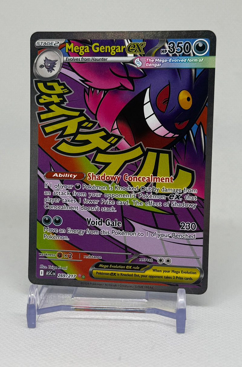 2026 Pokemon TCG Ascended Heroes Mega Gengar ex Mega Attack #269