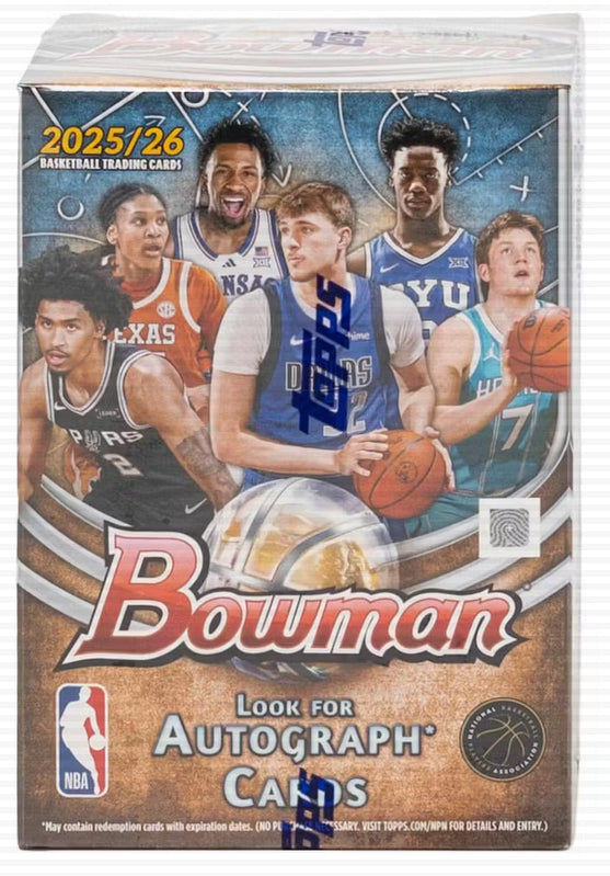 2025/26 Bowman Basketball Blaster Box
