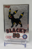 2000 Pokemon Japanese Meiji Blacky Promo Silver Foil 