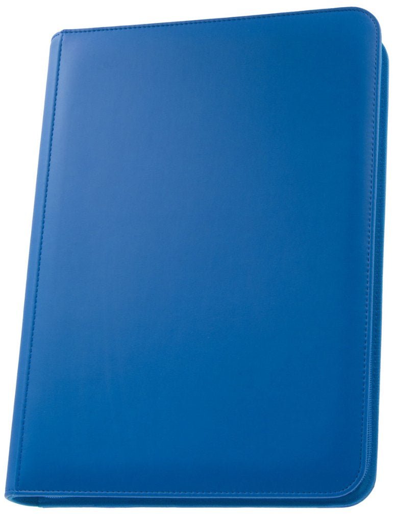 Palms Collector's Series 9 Pocket Zip Trading Card STEALTH Binder – BLUE - EJ Cards