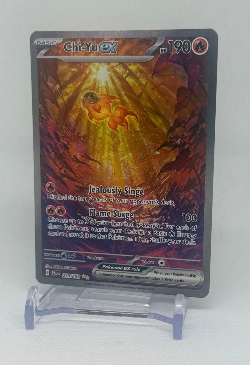 Pokemon SV Paldea Evolved Chi - Yu ex 259/193 Special Illustration Rare - EJ Cards