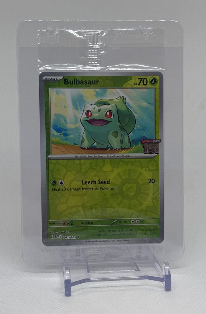 Pokemon TCG 151 Bulbasaur (Best Buy USA Exclusive) 001/165 Pokemon TCG 151 Bulbasaur (Best Buy USA Exclusive) 001/165