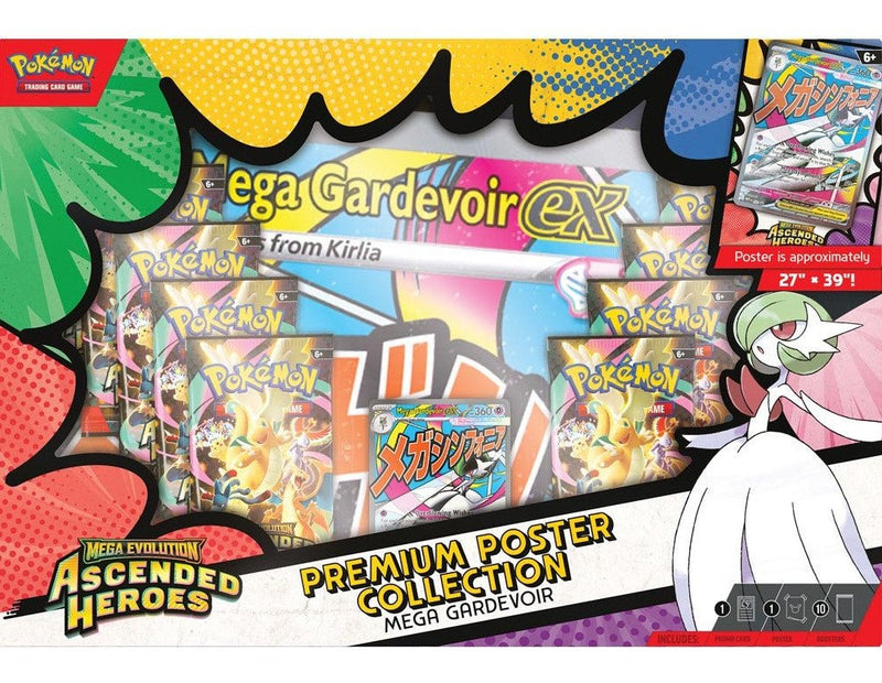 Pokemon TCG Ascended Heroes Premium Poster Collection (Preorder 20 Mar) - EJ Cards
