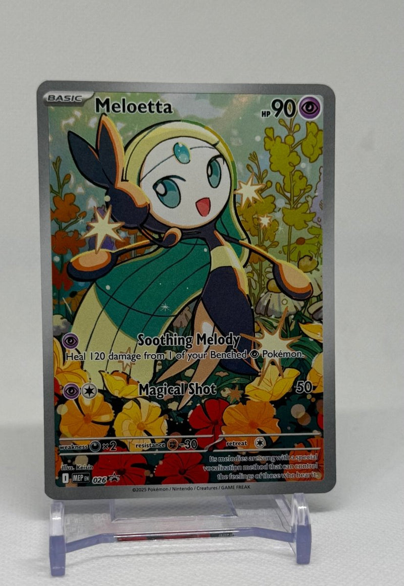 Pokemon TCG Battle Deck Black Star Promo Meloetta 026 Mega Evolutions - EJ Cards