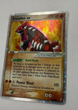 Pokemon TCG Crystal Guardians Groudon ex Holo 93/100 (Refer pics) - EJ Cards