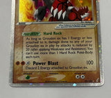 Pokemon TCG Crystal Guardians Groudon ex Holo 93/100 (Refer pics) - EJ Cards