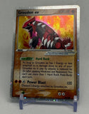 Pokemon TCG Crystal Guardians Groudon ex Holo #93/100 (Refer pics)