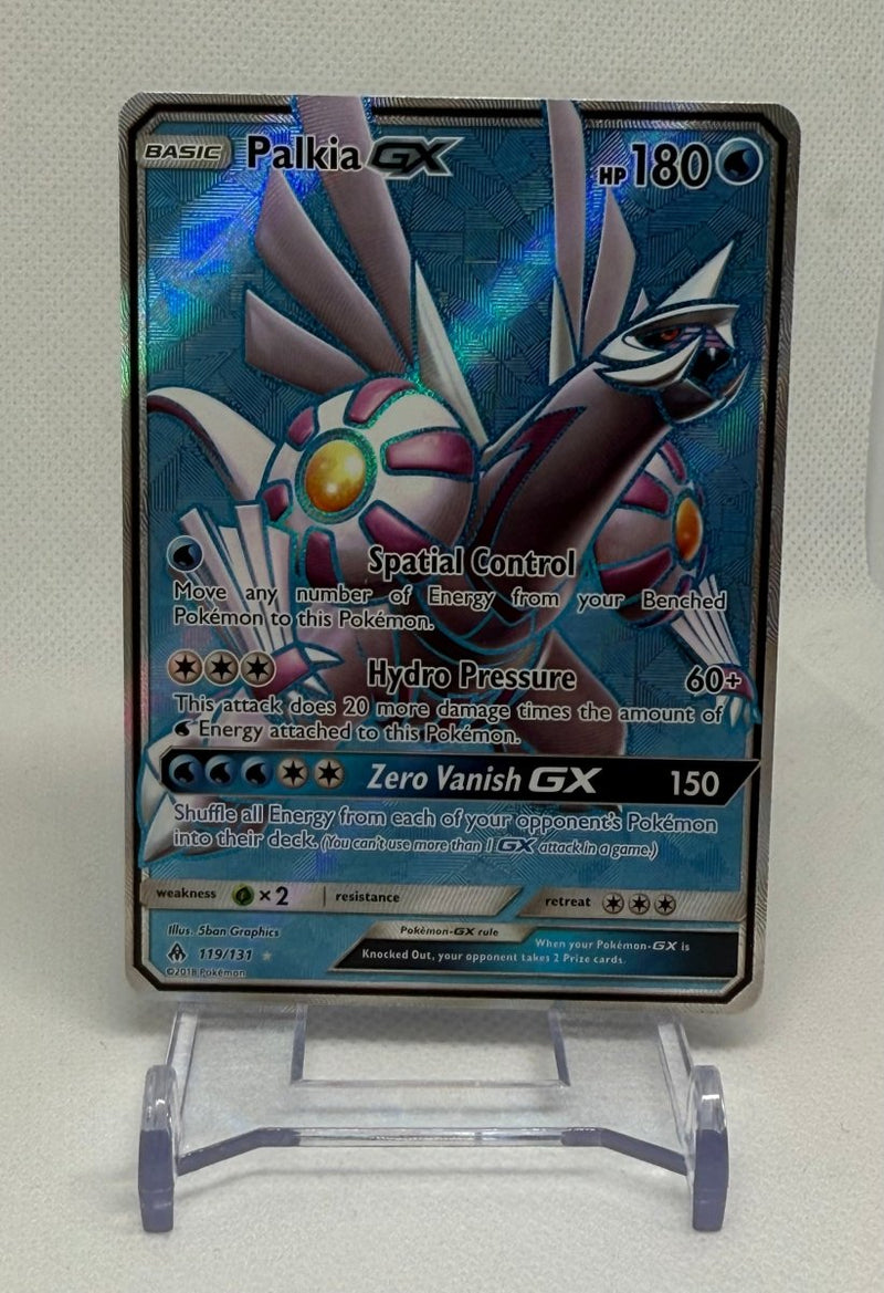 Pokemon TCG Forbidden Light Palkia GX Full Art 119/131 - EJ Cards
