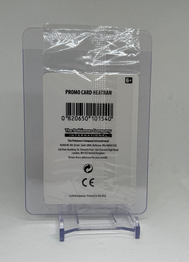 Pokemon TCG Heatran Sun & Moon Ultra Prism Pre Release Stamped Promo 88/156 (Sealed) - EJ Cards