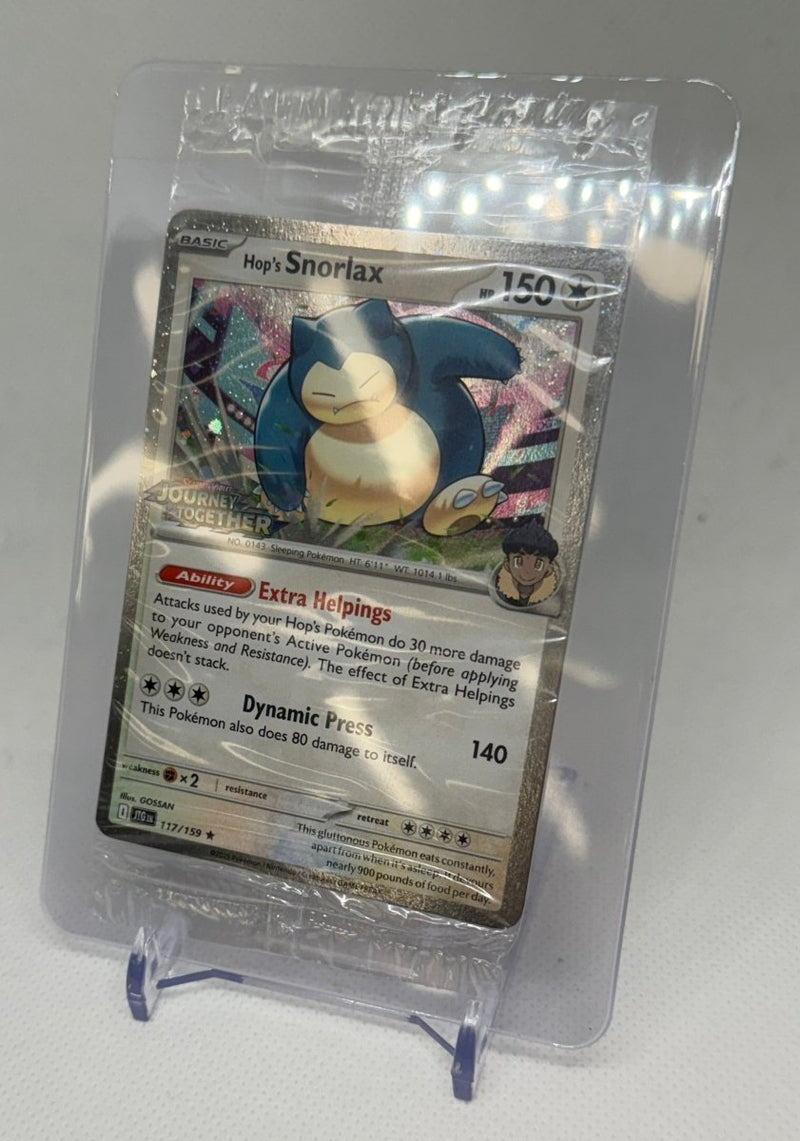 Pokemon TCG Hop’s Snorlax Journey Together Stamped Promo 117/159 Asia Exclusive (Sealed) - EJ Cards
