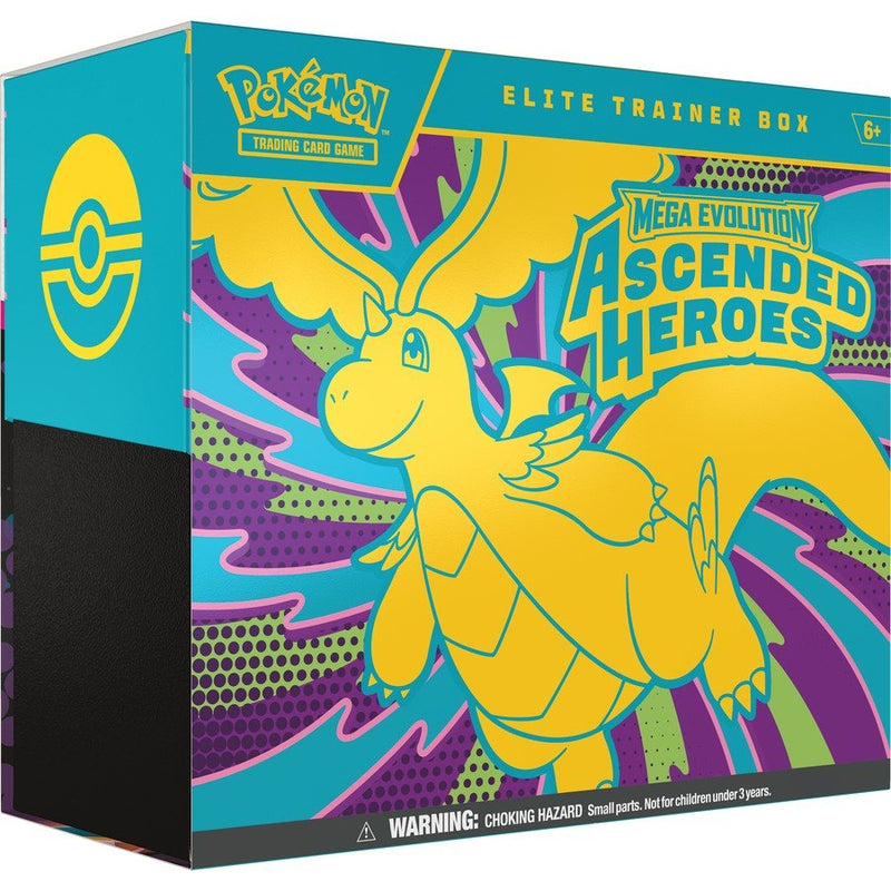 Pokemon TCG: Mega Evolution Ascended Heroes Elite Trainer Box (Preorder 20 Feb) - EJ Cards