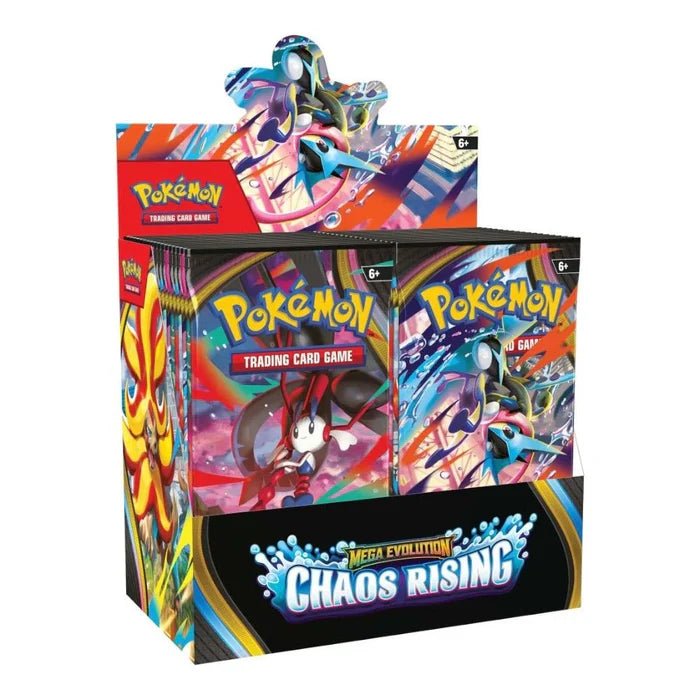 Pokemon TCG Mega Evolution Chaos Rising Booster Box (Preorder 22 May) - EJ Cards