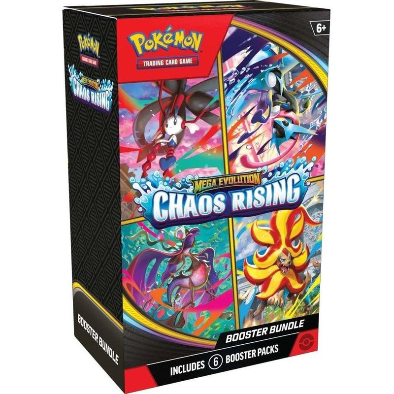 Pokemon TCG Mega Evolution Chaos Rising Booster Bundle - EJ Cards