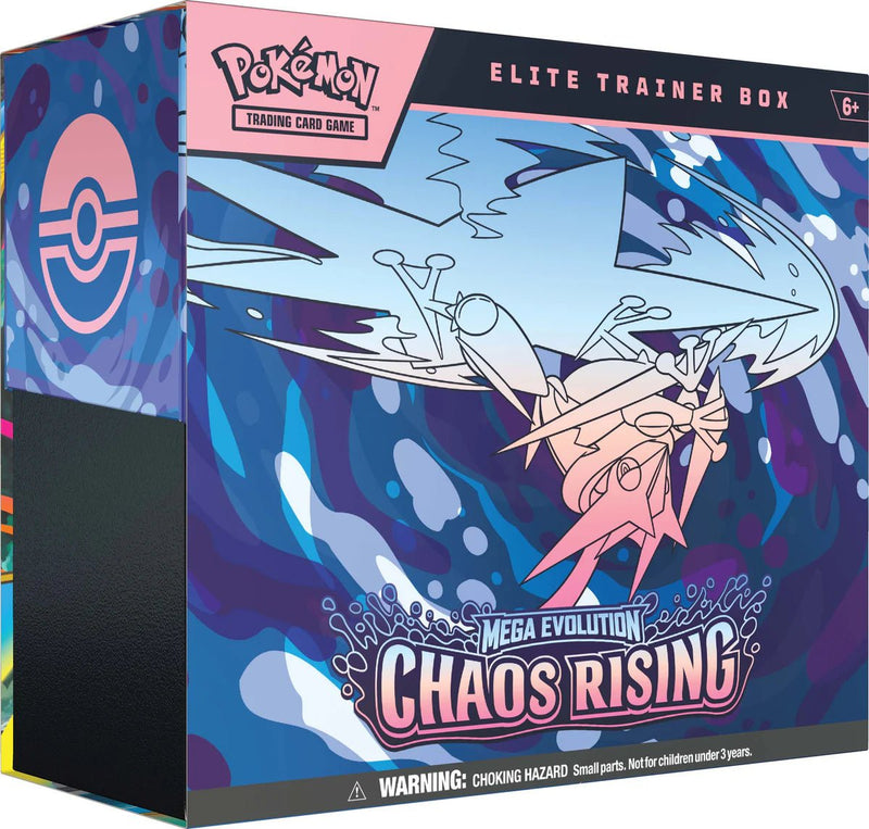 Pokemon TCG Mega Evolution Chaos Rising Elite Trainer Box (Preorder 22 May) - EJ Cards