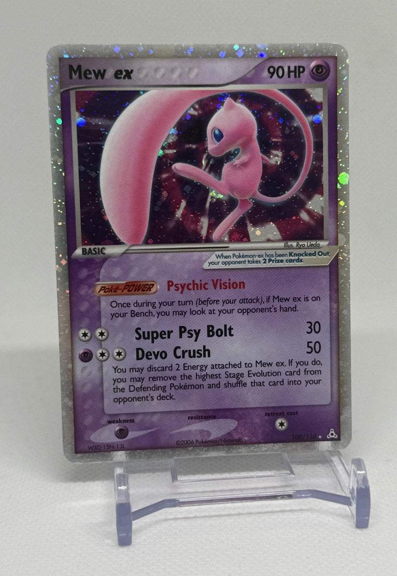 Pokemon TCG Mew ex Holo Rare Ex Holon Phantoms 100/110 LP 2006 - EJ Cards