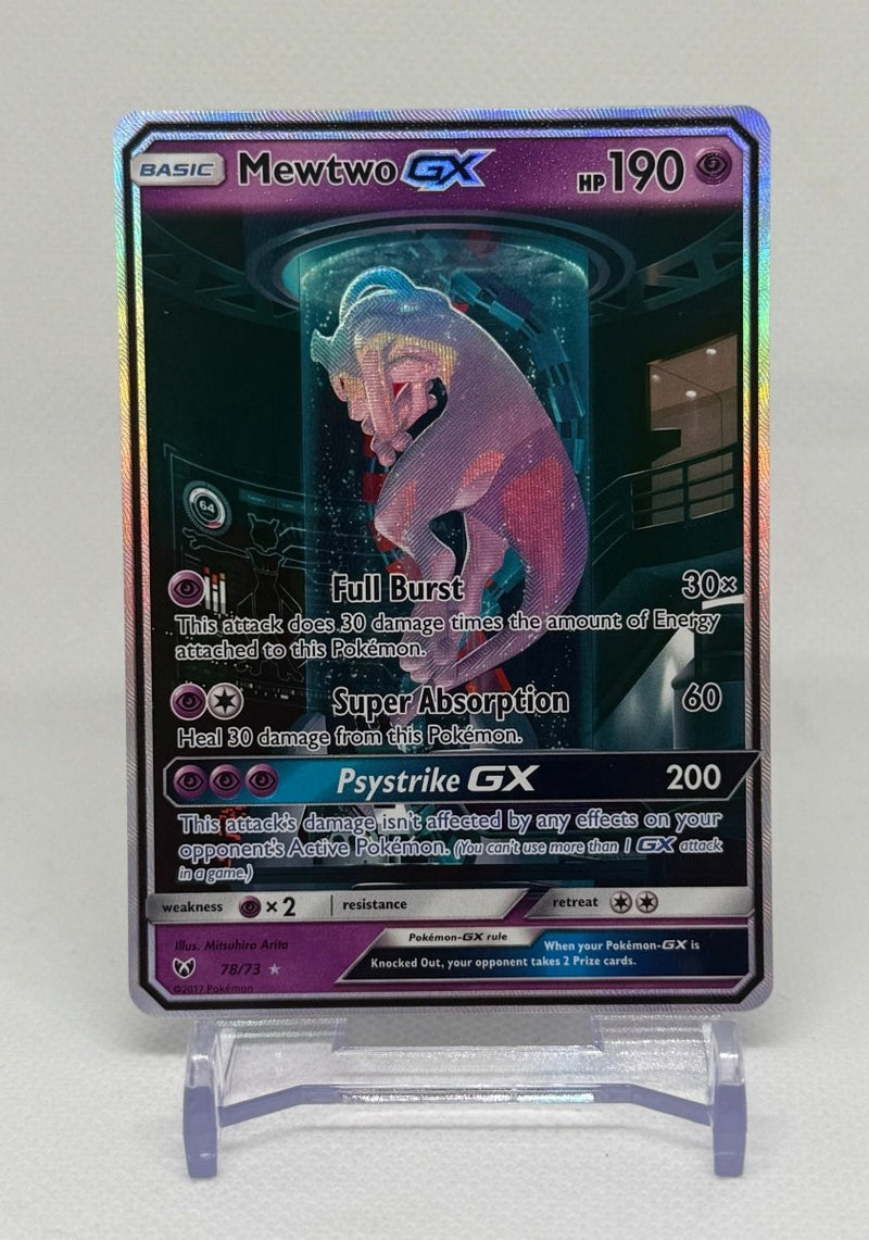 Pokemon TCG Mewtwo GX Shining Legends 78/73 Secret Rare - EJ Cards