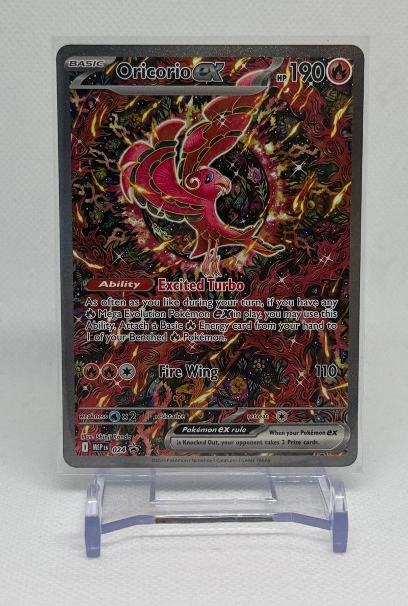 Pokemon TCG Oricorio Ex Black Star Promo MEP 024 Ultra Premium Collection - EJ Cards