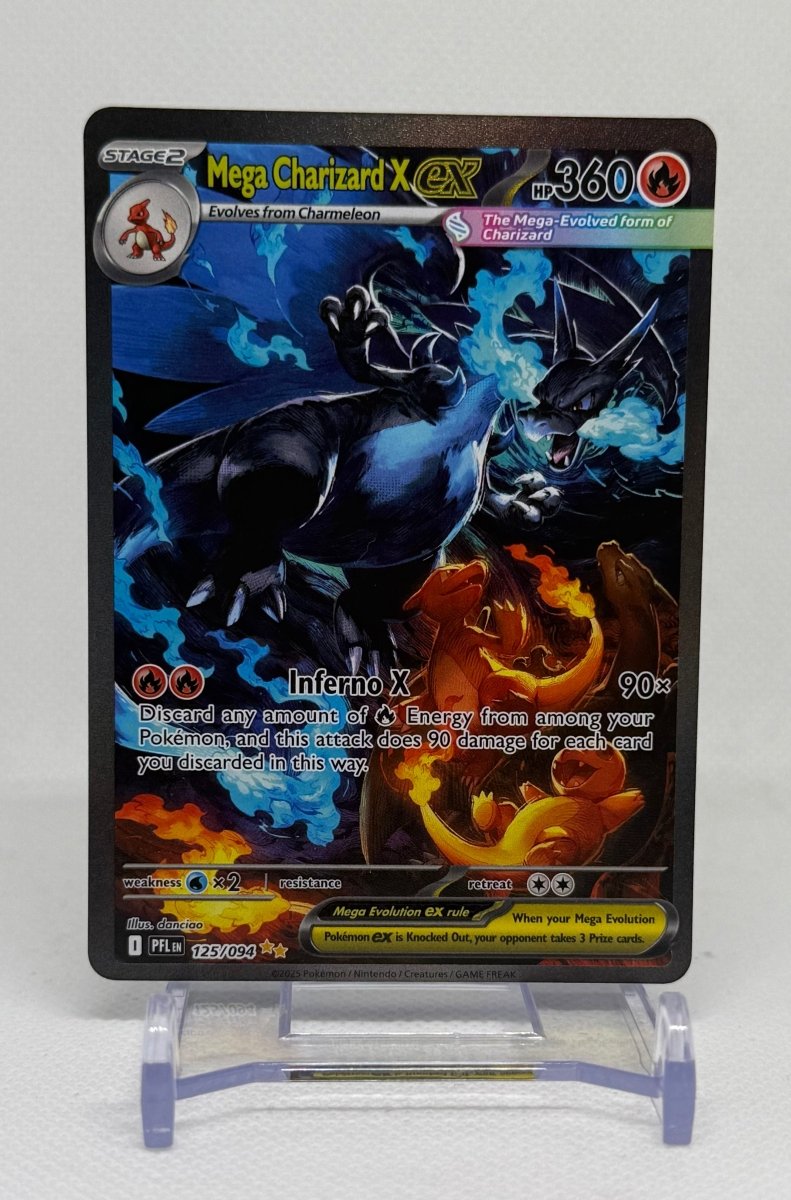 Pokemon TCG Phantasmal Flames Charizard Ex 125/094 - EJ Cards