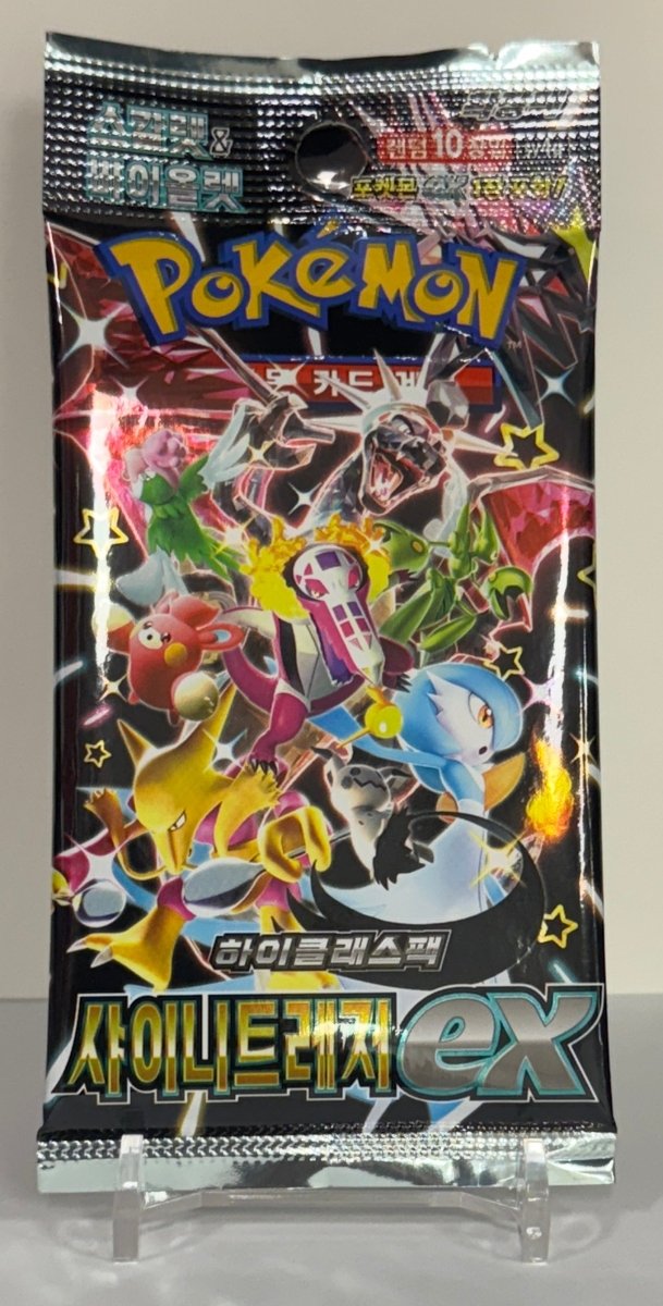 Pokémon TCG Shiny Treasure Booster Pack - Korean - EJ Cards