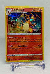 Pokemon TCG Vivid Voltage Charizard Cracked Ice Holo #025/185 Theme De  EJ  Cards