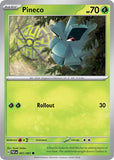 #001/091 - Pineco - Reverse Holo - Paldean Fates - EJ Cards