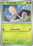 #004/091 - Toedscool - Reverse Holo - Paldean Fates - EJ Cards