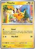 #018/091 - Pikachu - Reverse Holo - Paldean Fates