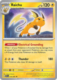 #019/091 - Raichu - Holo Rare - Paldean Fates - EJ Cards