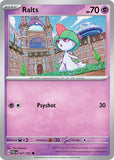 #027/091 - Ralts - Reverse Holo - Paldean Fates