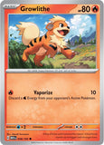 #058/165 - Growlithe - Reverse Holo - 151 - EJ Cards