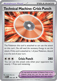 #090/091 - Technical Machine: Crisis Punch - Reverse Holo - Paldean Fates - EJ Cards