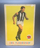 1964 VFL Scanlens Des Tuddenham Collingwood #27/36 - EJ Cards
