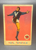 1964 VFL Scanlens Noel Teasdale North Melbourne #28/36 - EJ Cards
