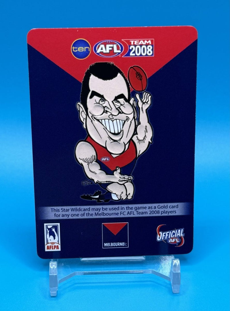 2008 AFL Teamcoach Star Wildcard Cameron Bruce - EJ Cards
