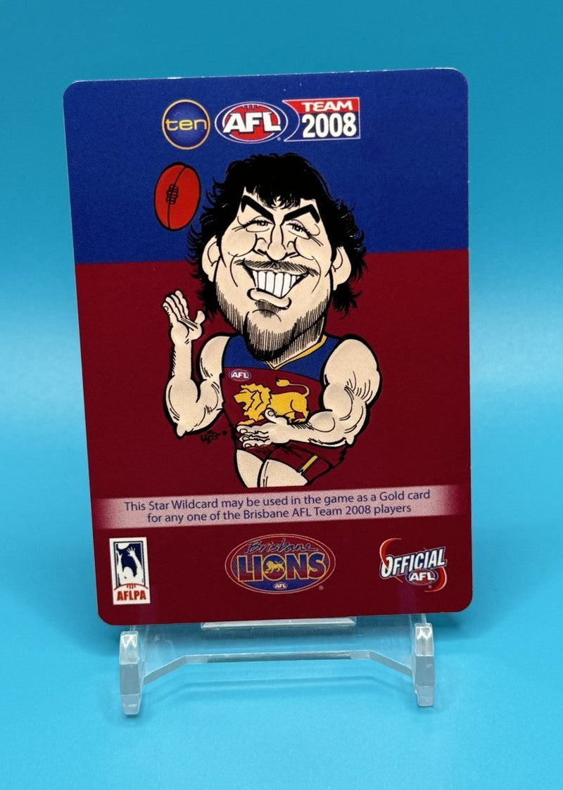 2008 AFL Teamcoach Star Wildcard Nigel Lappin - EJ Cards