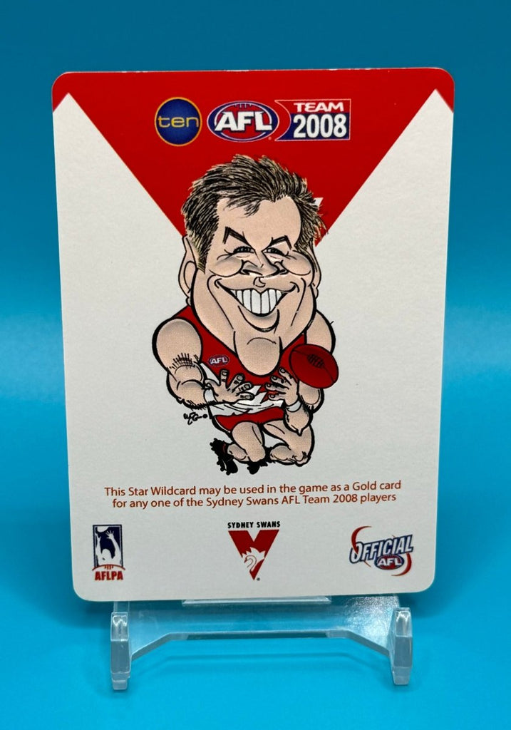2008 AFL Teamcoach Star Wildcard Ryan O’Keefe - EJ Cards
