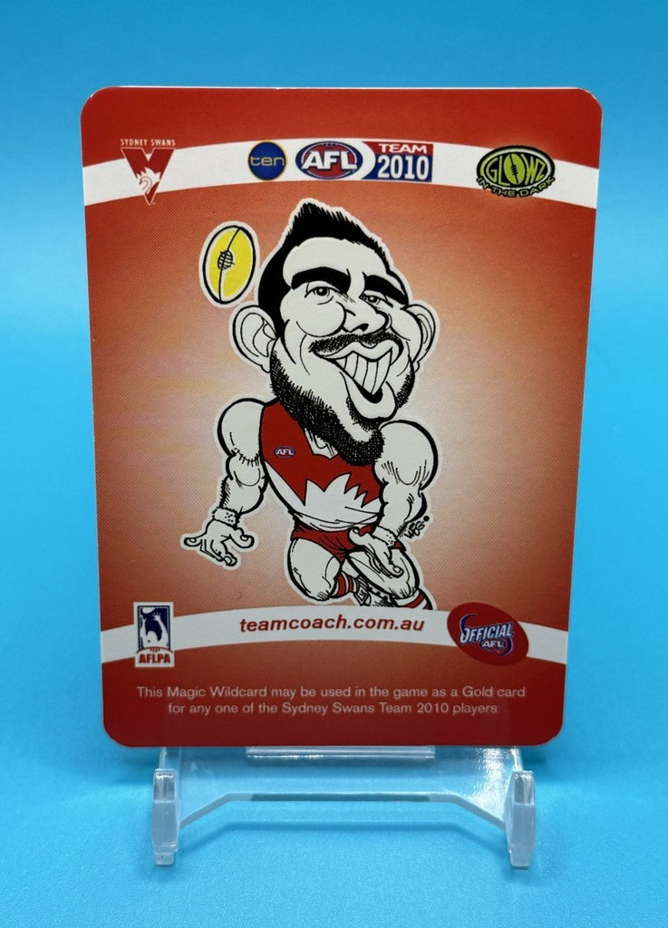 2010 AFL Teamcoach Magic Wildcard Adam Goodes - EJ Cards