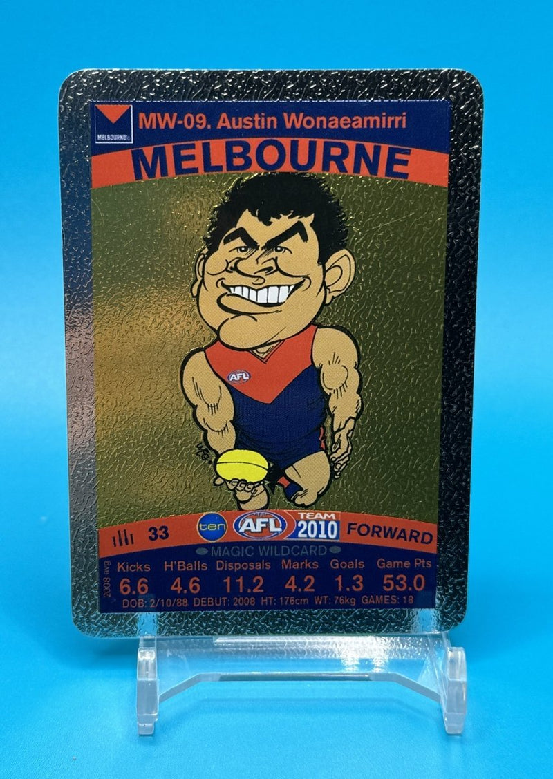 2010 AFL Teamcoach Magic Wildcard Austin Wonaemirri - EJ Cards