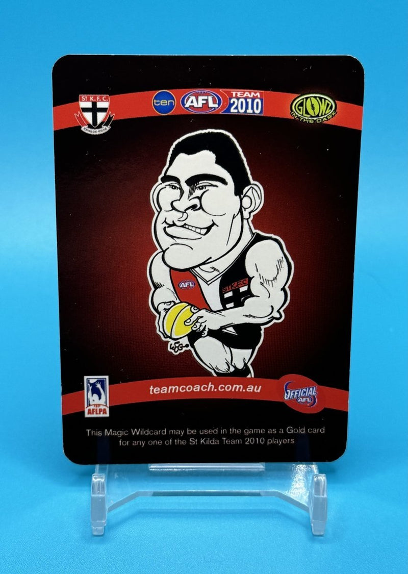 2010 AFL Teamcoach Magic Wildcard Leigh Montagna - EJ Cards