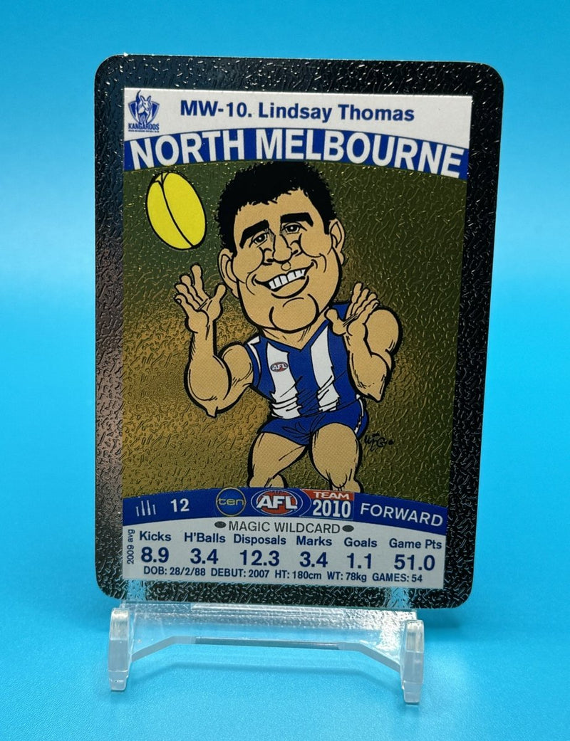 2010 AFL Teamcoach Magic Wildcard Lindsey Thomas - EJ Cards