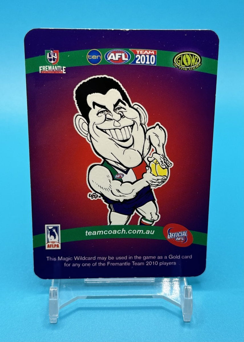 2010 AFL Teamcoach Magic Wildcard Michael Johnson - EJ Cards