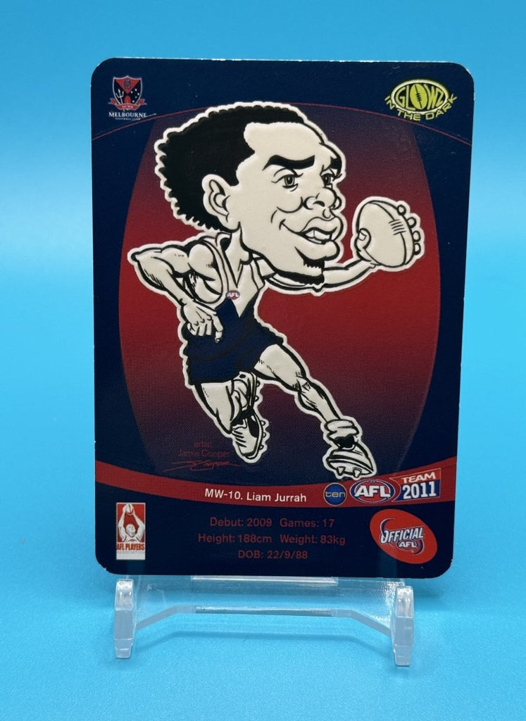 2011 AFL Teamcoach Magic Wildcard Liam Jurrah - EJ Cards