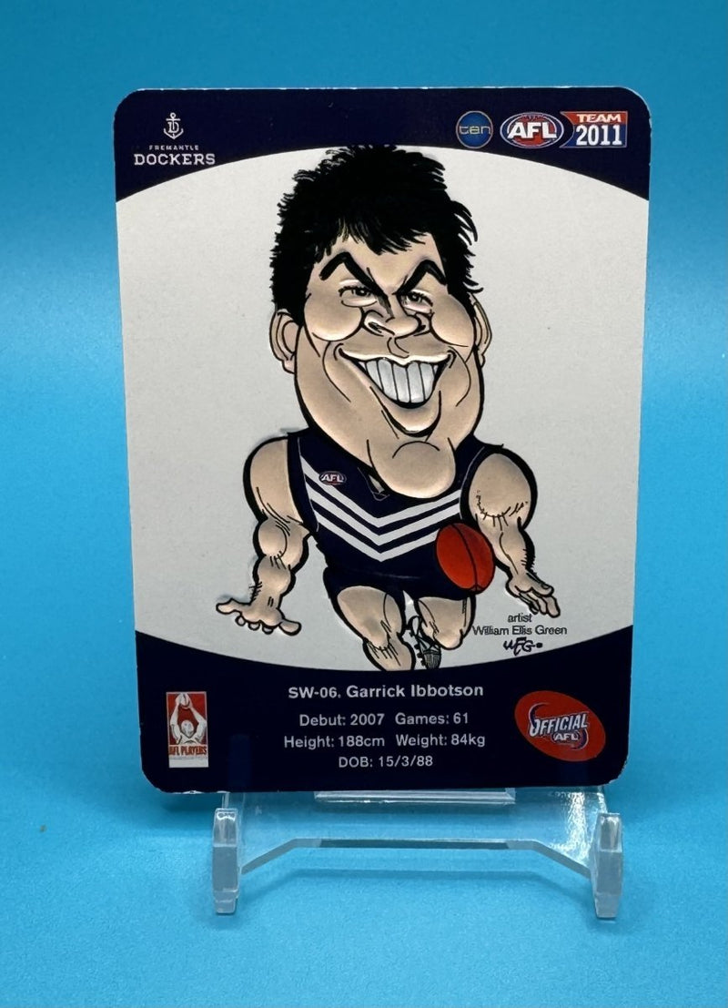 2011 AFL Teamcoach Star Wildcard Garrick Ibotson - EJ Cards