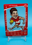 2012 AFL Teamcoach Magic Wildcard Josh Kennedy - EJ Cards