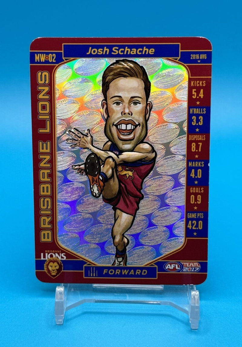 2017 AFL Teamcoach Magic Wildcard Josh Schache - EJ Cards