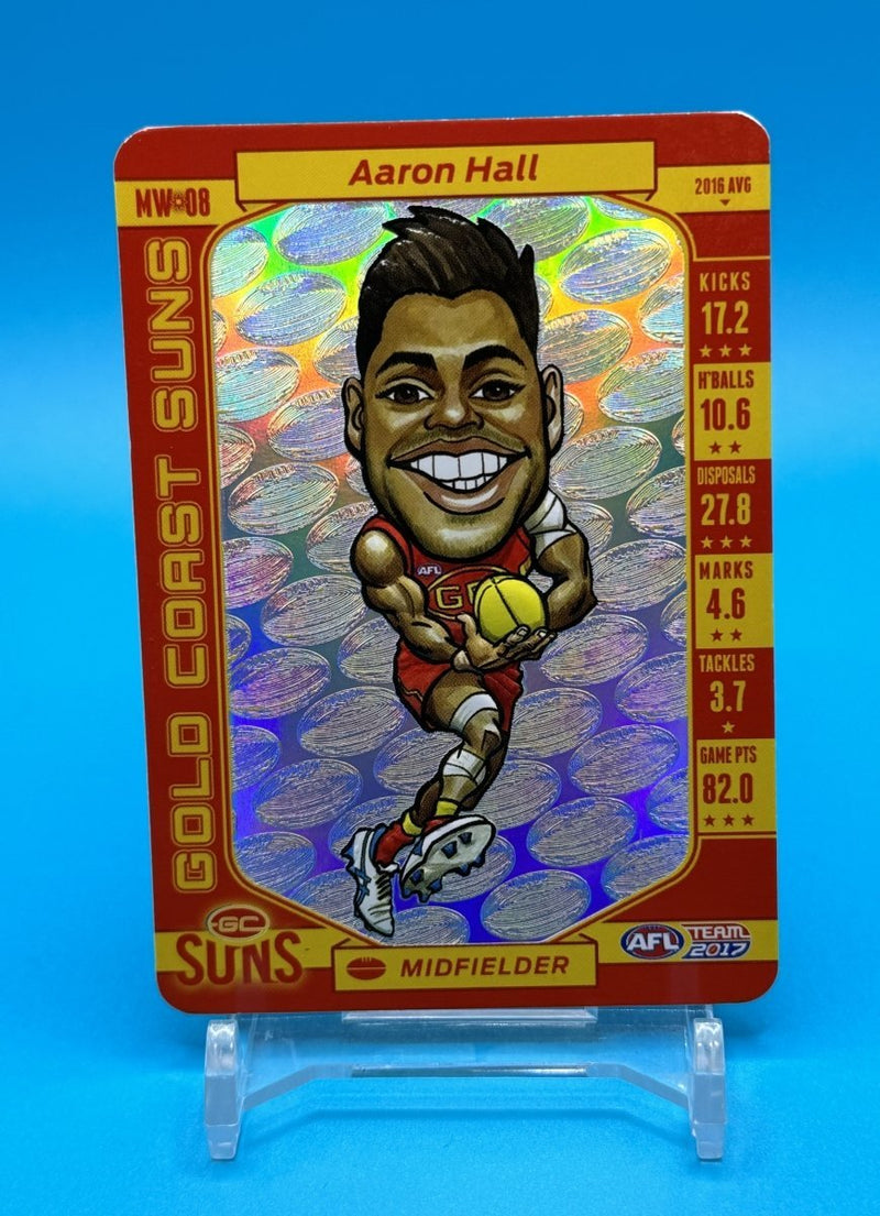 2017 AFL Teamcoach Magic Wildcard Michael Aaron Hall - EJ Cards