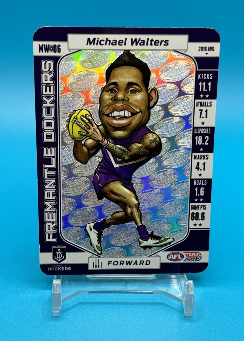 2017 AFL Teamcoach Magic Wildcard Michael Walters - EJ Cards