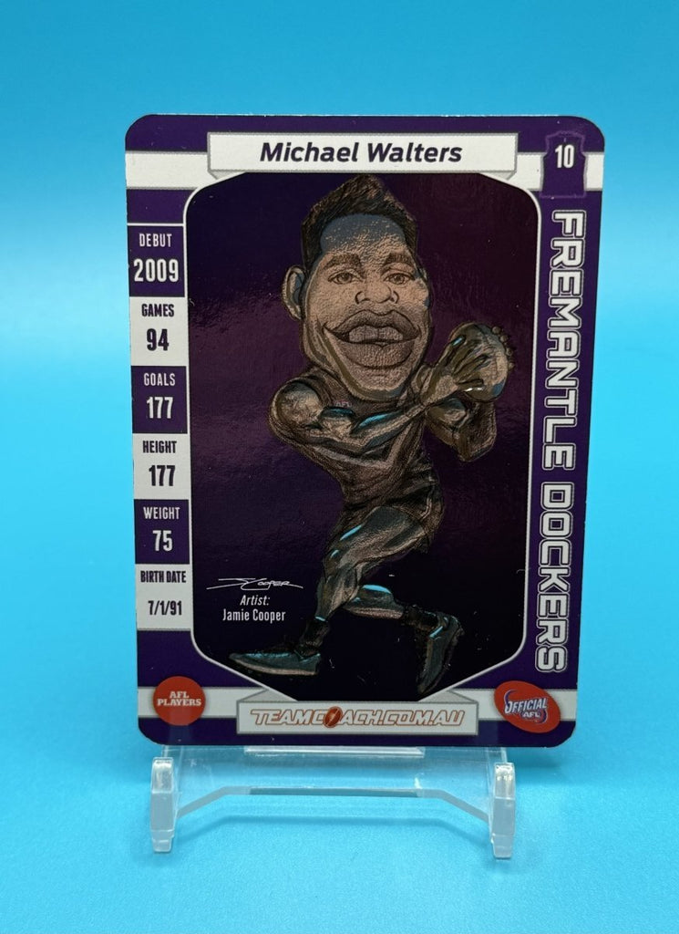 2017 AFL Teamcoach Magic Wildcard Michael Walters - EJ Cards