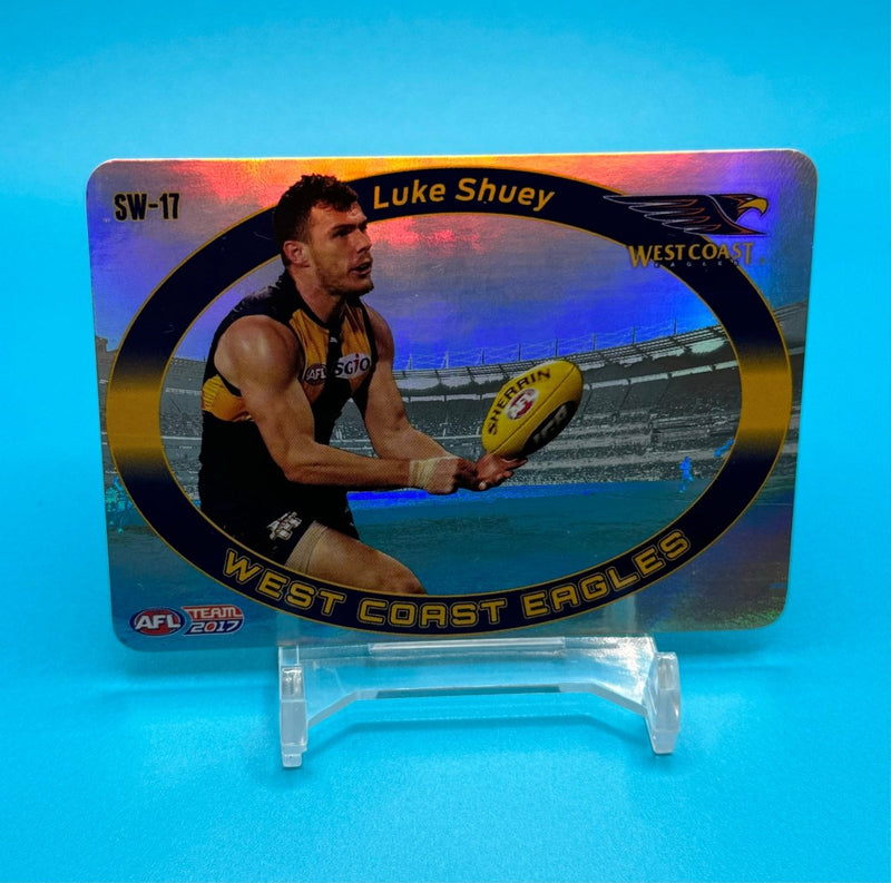 2017 AFL Teamcoach Star Wildcard Luke Shuey - EJ Cards
